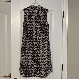 CAbi sleeveless shirt dress
